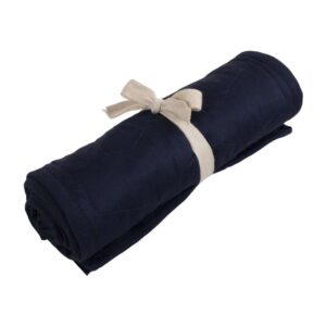 Filibabba Tynd Sengerand - Soft Quilt - Dark Blue