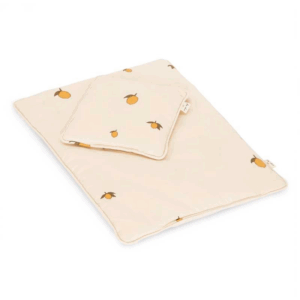 Konges Sløjd dukke sengetøj, lemon