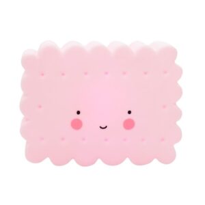 LED lampe fra A Little Lovely Company - Mini Cookie Pink