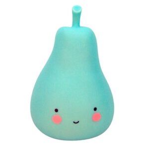 LED lampe fra A Little Lovely Company - Mini Pear - Blå