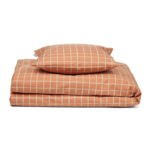 Liewood sengetøj, junior 100x140 - INGEBORG - Check/Tuscany Rose