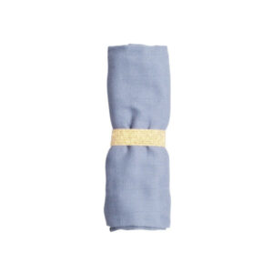 Muslin Stofble - Marina Blue - Str. One size