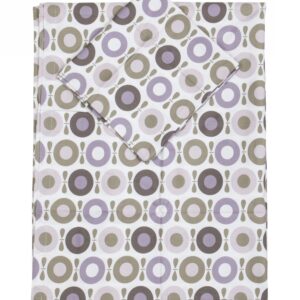 Sengetøj baby lys lilla og lys brun 70x100