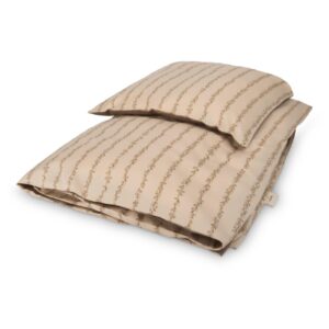 That's Mine Junior sengetøj 100x140 cm - Leaves Stripe