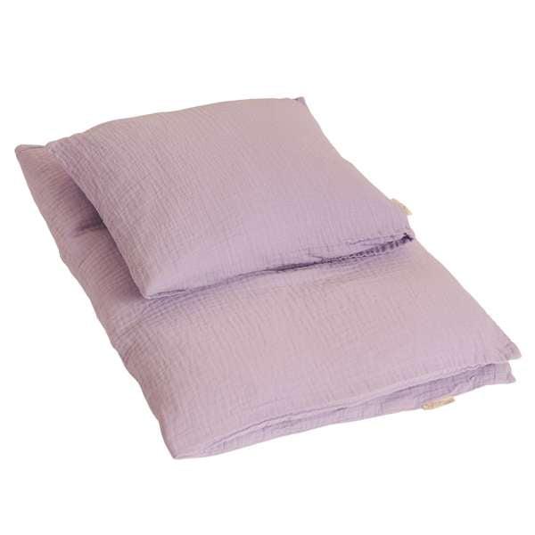 by KlipKlap Baby sengetøj 70x100 cm - Lilac