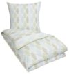 Dobbeltdyne sengetøj 200x220 cm - Harlekin Grøn - Mønstret sengesæt - Microfiber - In Style
