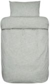 Økologisk sengetøj 140x220 cm - William grøn sengesæt - 100% økologisk bomuld - Høie sengetøj