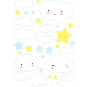 A Little Lovely Company Wallstickers - 35x50 cm - Cloud