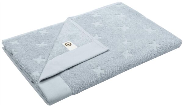 Håndklæde økologisk bomuld - Blue - 50x100 cm​​​​​​​ - Müsli