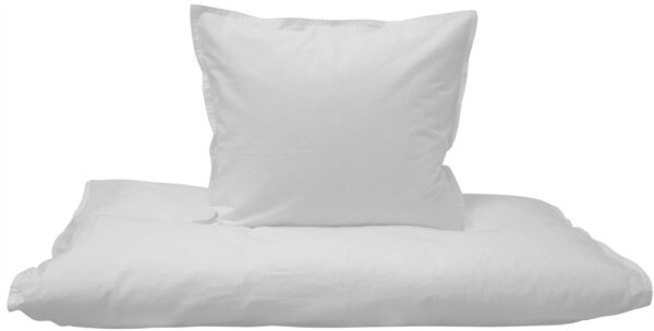 Junior sengetøj 100x140 cm - Sengesæt i gråt junior - 100% Økologisk bomuld - Dozy
