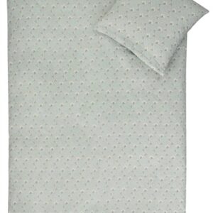 Junior sengetøj 100x140 cm - Summer turkis - 100% Bomuldssatin - By Night sengesæt