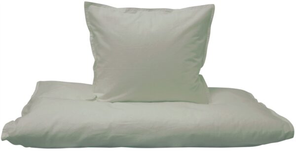 Lysegrøn junior sengetøj 100x140 cm - Sengesæt lysegrøn junior - 100% Økologisk bomuld - Dozy