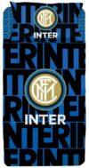 Sengetøj 140x200 cm - FC Inter Milan sengesæt - Fodbold sengetøj i 100% bomuld