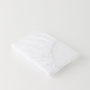 DAWN DESIGNS - Percale Faconlagen (160x200x35) - Bright White - 100% økologisk bomuld - Hvidt