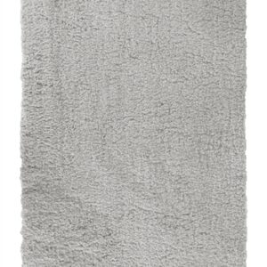 Gulvtæppe - 200x300 cm - Lys grå - Langt luv tæppe fra Nordstrand Home