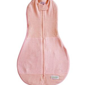 Svøb/sovepose fra Woombie - Grow With Me 5 AIR - Pink posey (0-18m) -