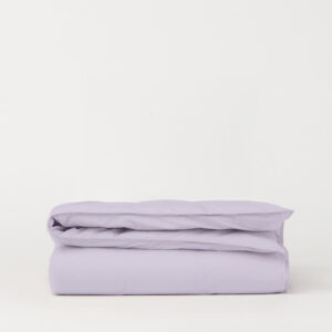 DAWN - Percale Dynebetræk - Lavender Mist - 140x220 cm - 100% økologisk bomuld - Lavendel