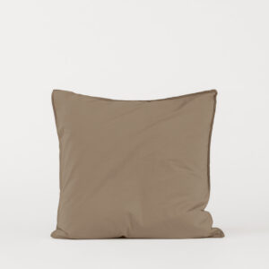 DAWN - Percale Pudebetræk (60x63) - Mocha Brown - 100% økologisk bomuld - Brunt