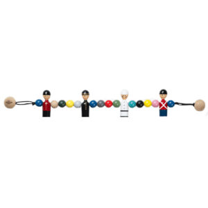 Kay Bojesen Barnevognskæde - Træ - 53 cm - Multifarvet m. Figure