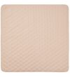 MarMar Tæppe - Quiltet - 120x120 - Alida - Beige Rose