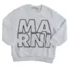 Marni White Logo Sweater