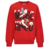 Moschino Poppy Red Sweatshirt
