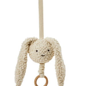 Smallstuff Bamse m. Musik - Kanin - Off White Bouclé