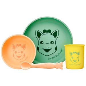 Sophie la Girafe Spisesæt - Silicone - Multifarvet