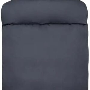 Blåt sengetøj 140x200 cm - Elegance - Ensfarvet sengetøj - 100% egyptisk bomuld - Sengesæt fra Høie