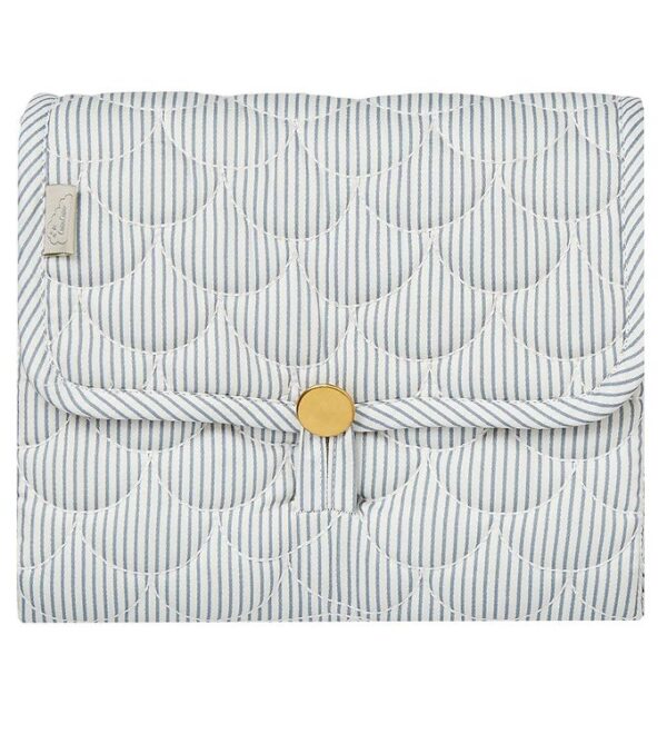 Cam Cam Pusleunderlag - Quilted - Classic Stripes Blue