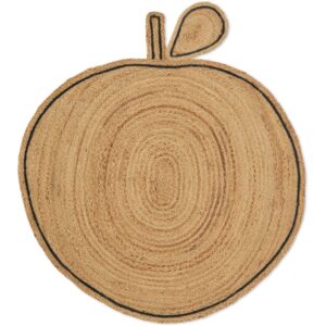 Ferm Living Apple Flettet Jute Tæppe Natural