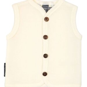 Smallstuff Vest - Uld - Off White