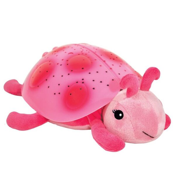 Cloud-B Natlampe - Twilight Ladybug - 24 cm - Rosa