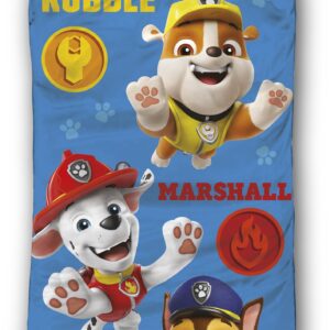 Junior sovepose - Paw Patrol Blå - 70x140 cm - vandafvisende