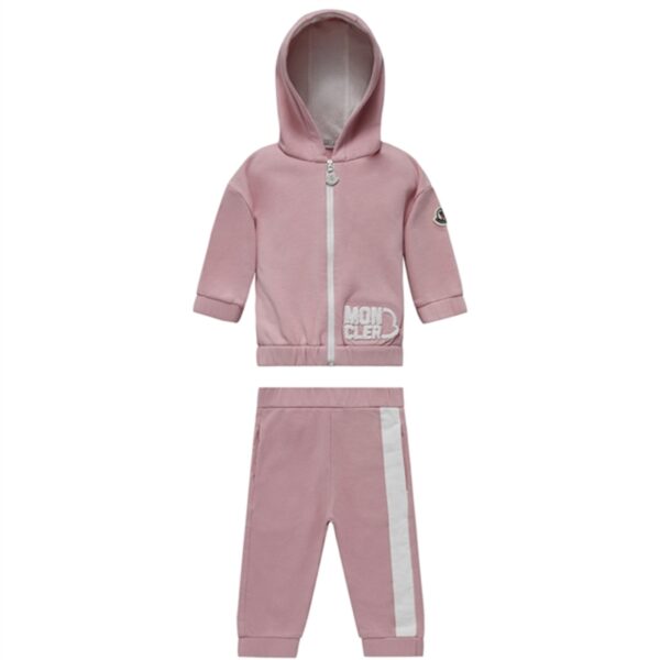 Moncler Sweatsæt Pink - Str. 2 år