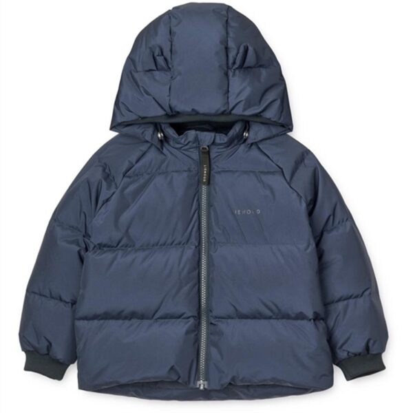 Liewood Polle Puffer Dunjakke Classic Navy - Str. 12 mdr/80 cm