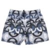 Dolce & Gabbana Badeshorts - Grå/Blå m. Logoer