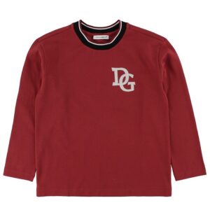 Dolce & Gabbana Bluse - Rød m. Logo