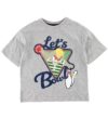 Fendi Kids T-shirt - Gråmeleret m. Bowling