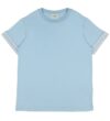 Fendi T-shirt - Lyseblå m. Hvid