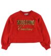 Moschino Sweatshirt - Rød m. Guld