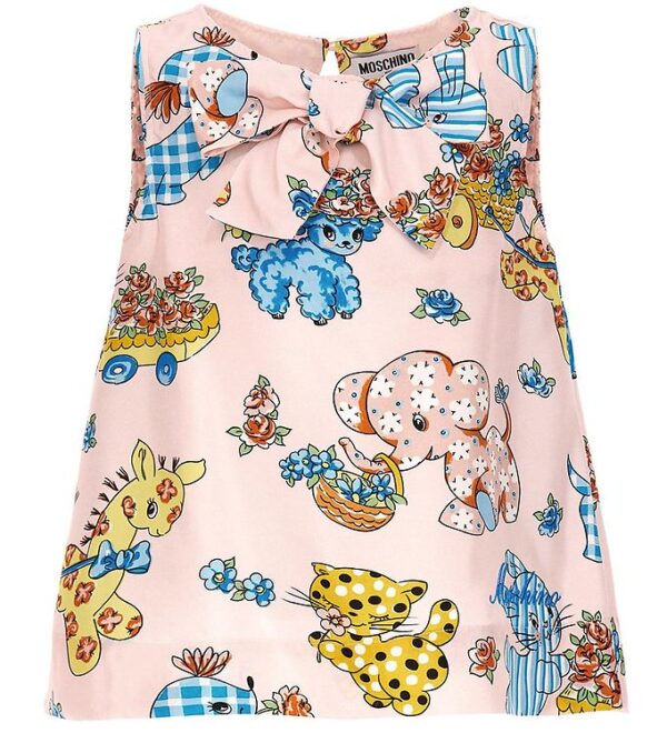 Moschino Top - Rosa m. Print