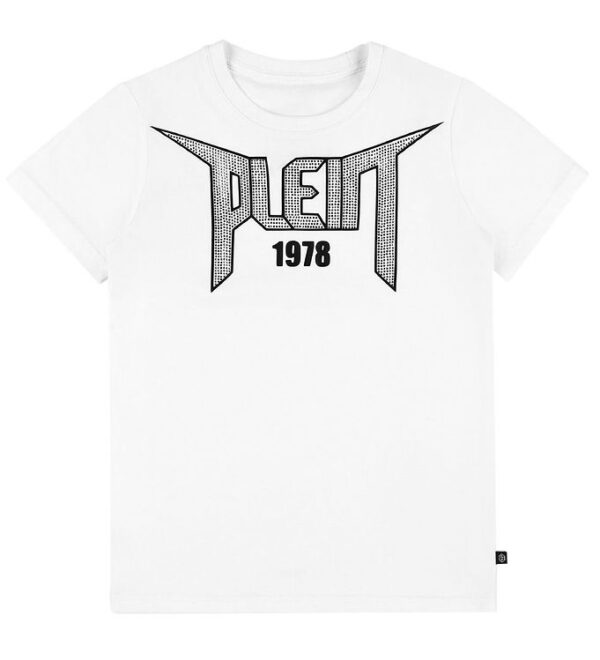 Philipp Plein T-Shirt - 1978 - Hvid m. Similisten