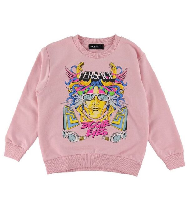 Versace Sweatshirt - Rosa m. Print