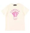 Versace T-shirt - Hvid m. Pink Logo