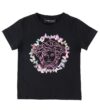 Versace T-shirt - Medusa Butterfly - Sort/Rosa