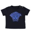 Young Versace T-shirt - Navy m. Blå Medusa