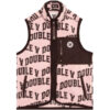 Wood Wood Pale Pink Ivy Aop Jed Ivy Fleece Vest - Str. 11-12 år