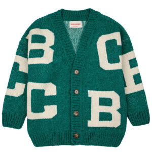 Bobo Choses Cardigan - Akryl/Uld - Grøn/Hvid