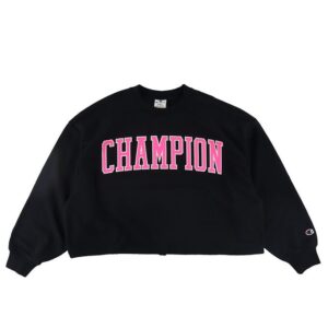 Champion Fashion Sweatshirt - Croptop - Sort